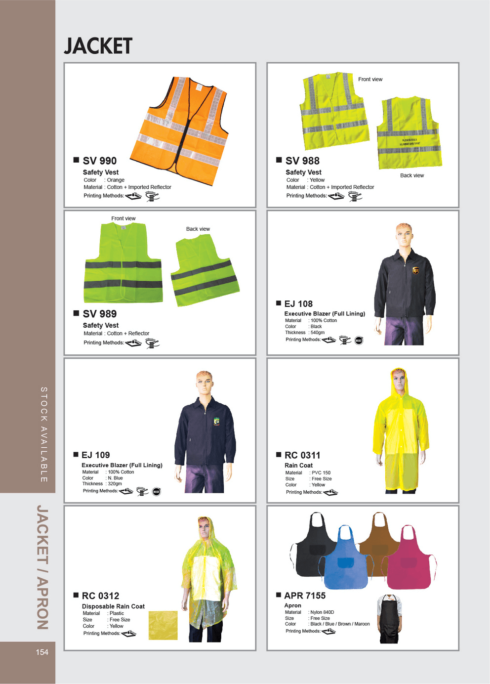 Safety Vest Rain Coat Jacket - GiftStore.my