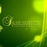 Salam Aidil Fitri, Raikan Dengan Kesyukuran